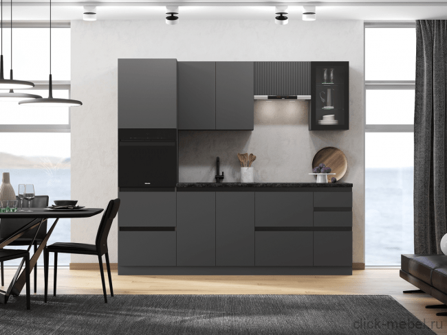 Кухня - №6 2400х600х2224