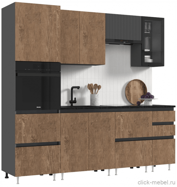 Кухня - №6 2400х600х2224