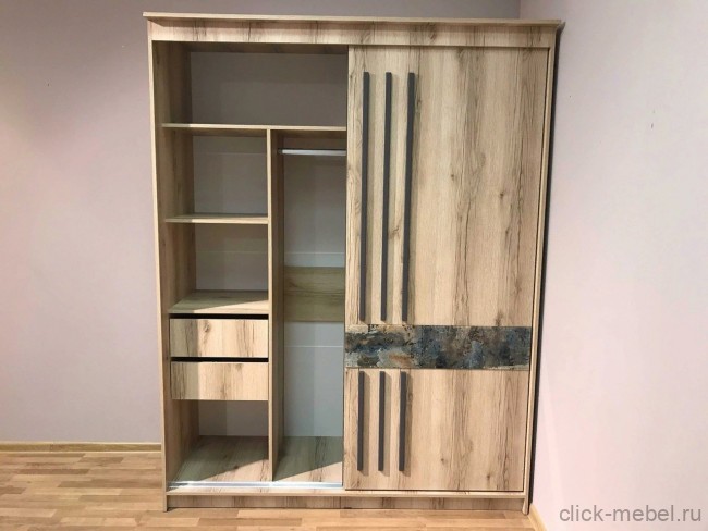 Шкаф купе с зеркалом 1700 Шкаф купе с зеркалом 1700