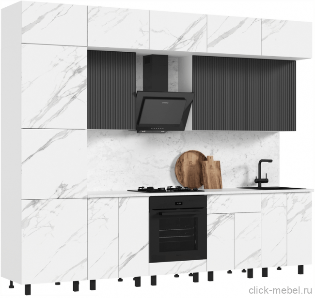 Кухня - №2 3000х600х2499