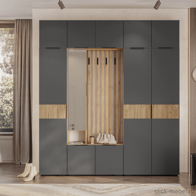 Прихожая - ПР04 + 2 ДВ + 1 ДВ 1 + АН